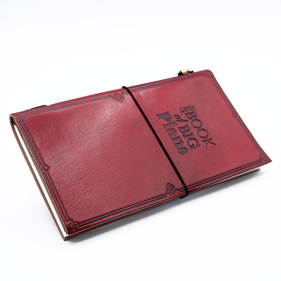 Thumbnail: Various Handmade Leather Journals For Different Occasions