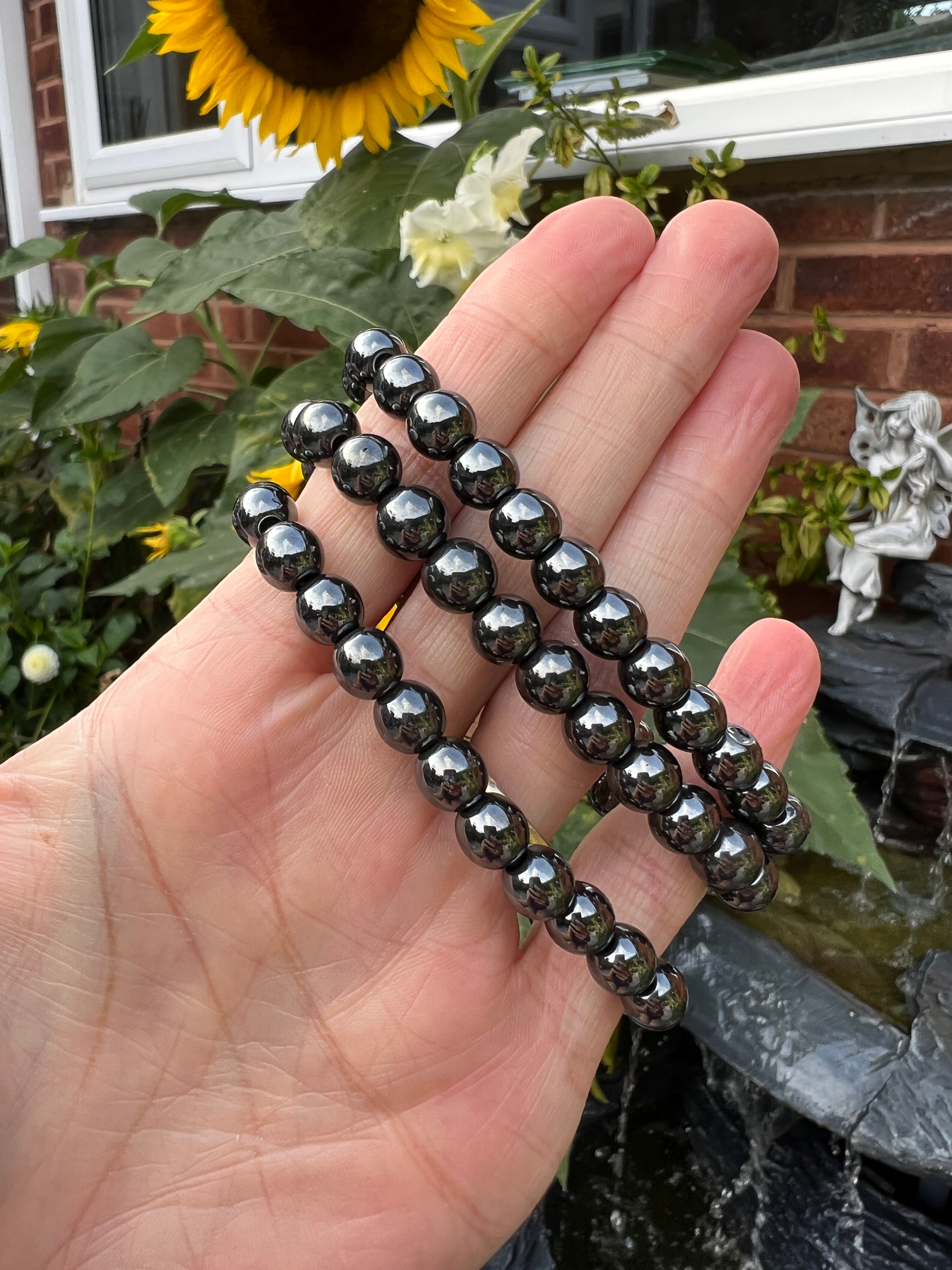 Hematite Crystal Bracelet