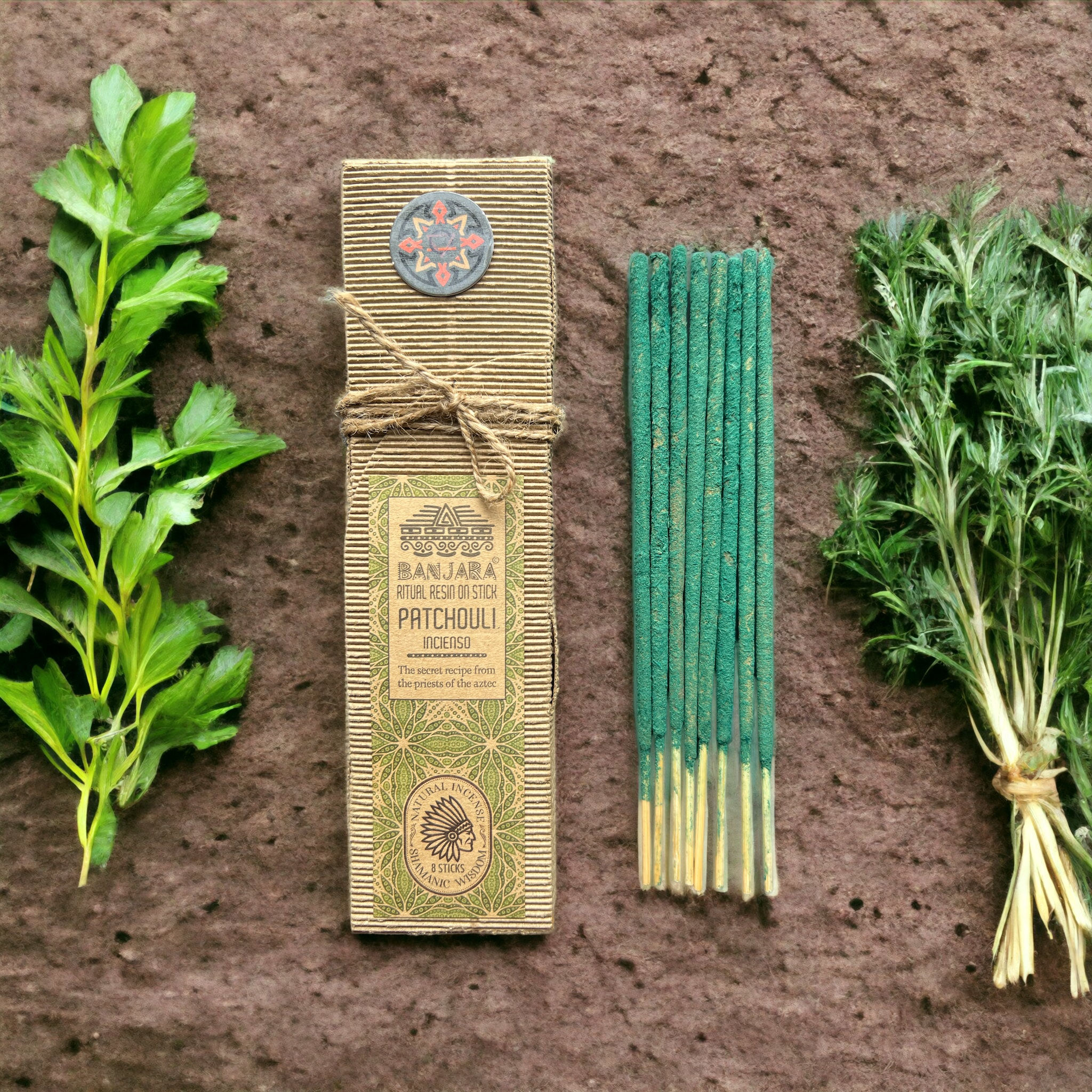 Patchouli Ritual Resins on Stick - 50-60 mins Incense Burn Time