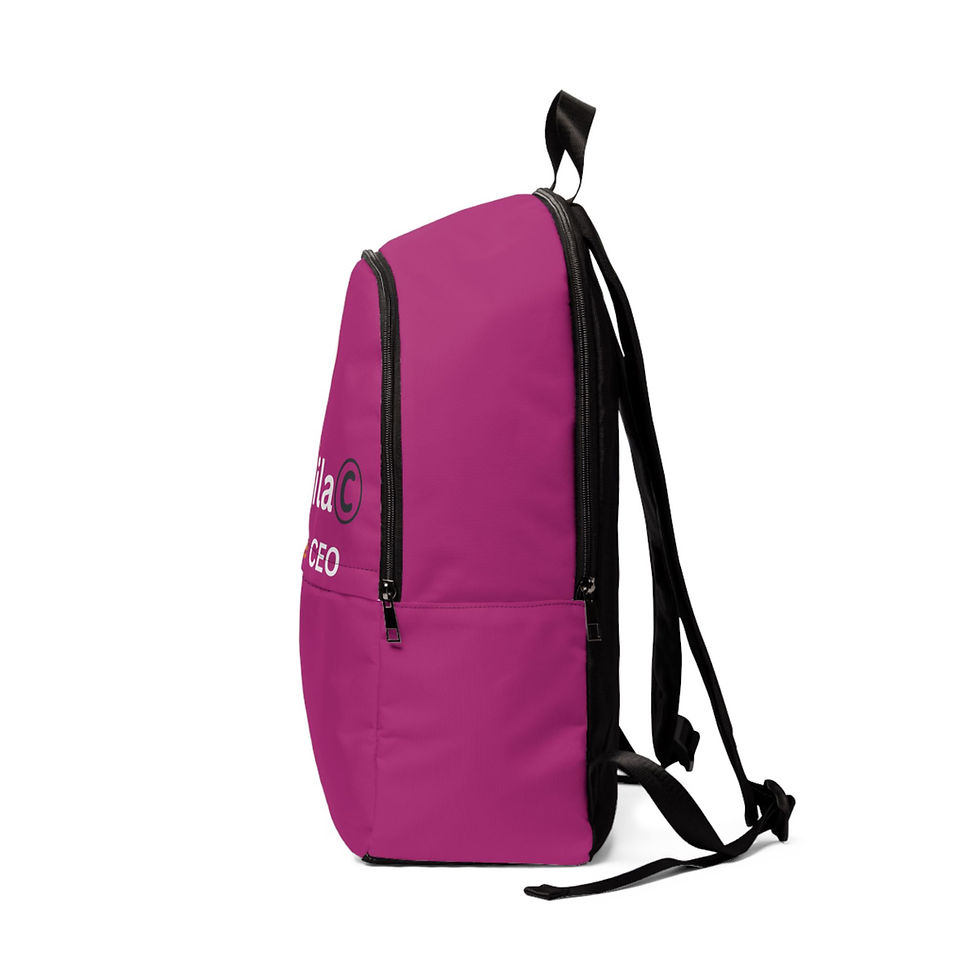Thumbnail: Personalized Future CEO Backpack, Canvas School Bag, Custom Student Backpack