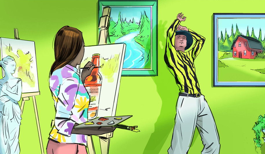 colour storyboard visual