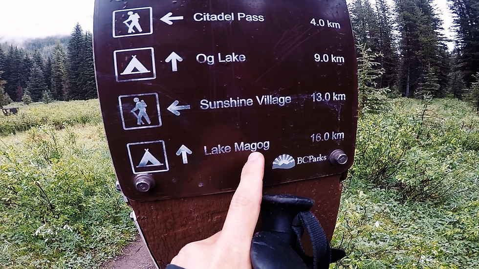 Only 16km's to go until Lake Magog