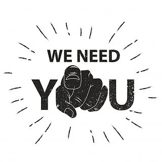 we-need-you-concept-vector-illustration-retro-human-hand-with-finger-pointing-gesturing-to