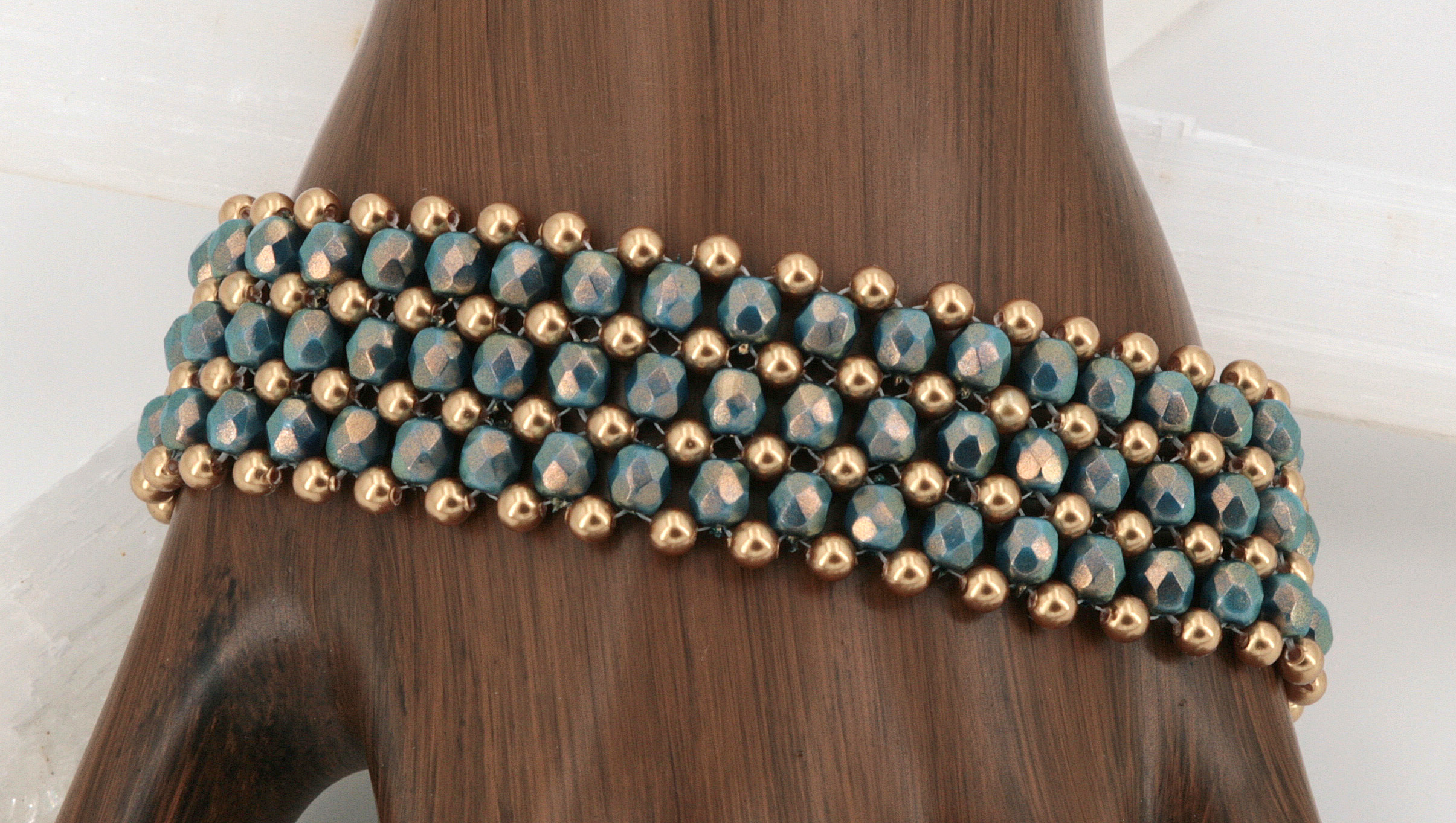 right angle weave bracelet