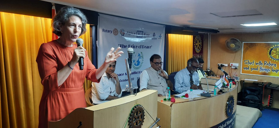 ICIB organized the session on Price of Peace