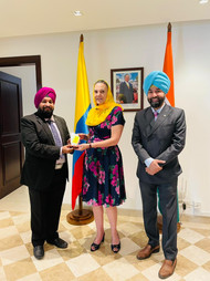 Farewell to Ambassador of Colombia H.E. Ms. Mariana Pacheko