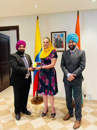 Farewell to Ambassador of Colombia H.E. Ms. Mariana Pacheko
