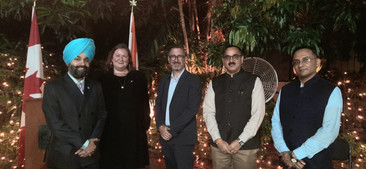 ICIB with Assistant Deputy Minister, Richelle Bourgoin, Government of Saskatchewan, Canada