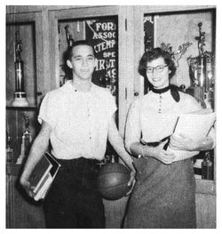 RVS and Phyllis Kexel • Most Versatile Seniors 1957