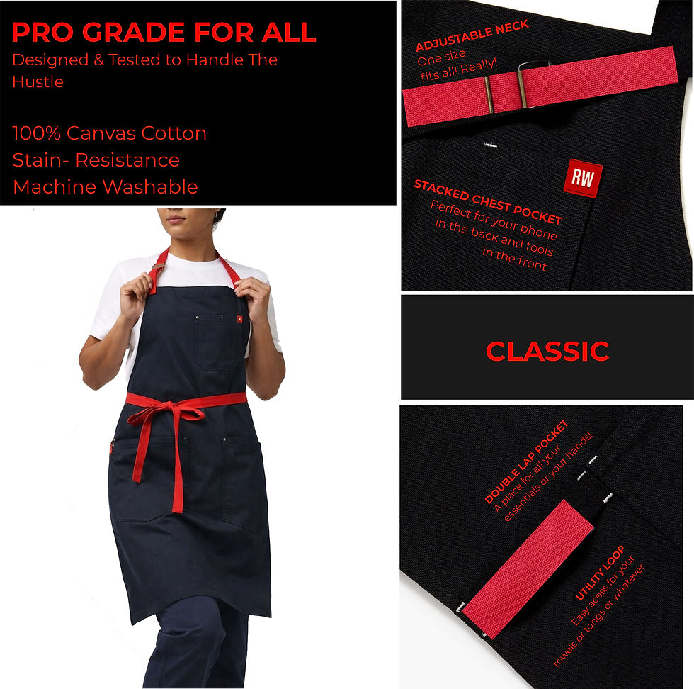 Thumbnail: Caviar Crimson Apron Classic