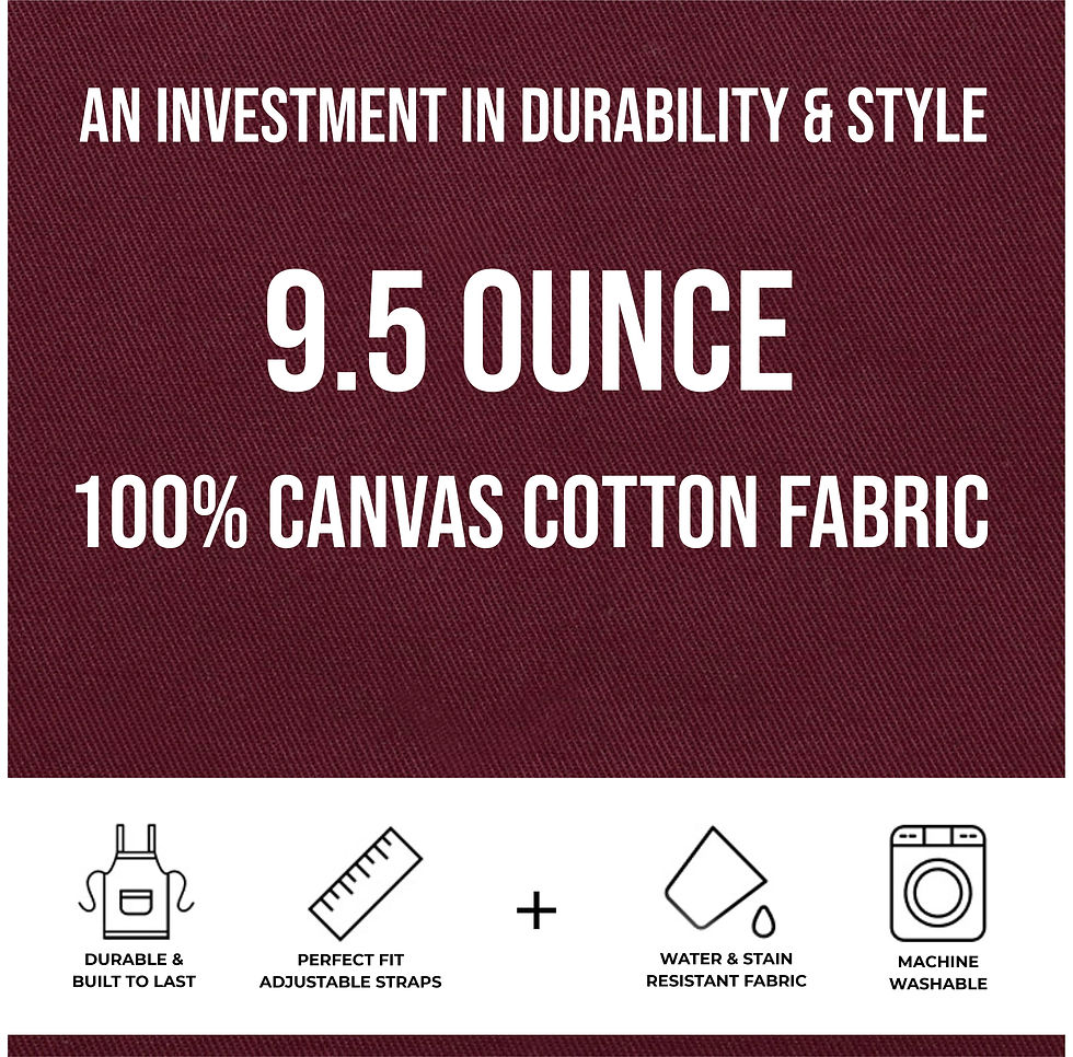 Thumbnail: Wine Maroon  Apron Classic