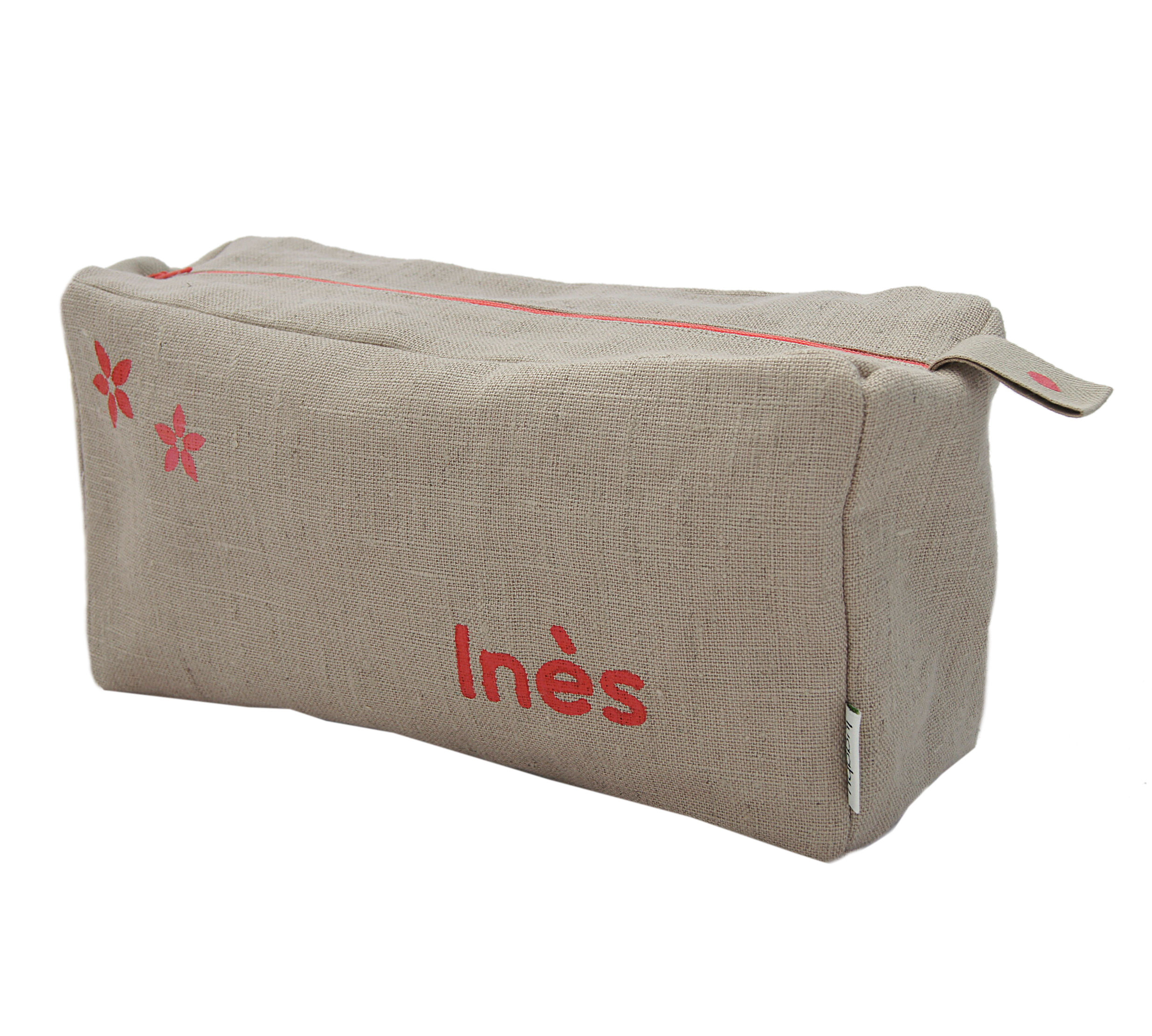 Νεσεσέρ με όνομα φούξια και σχέδιο λουλουδια