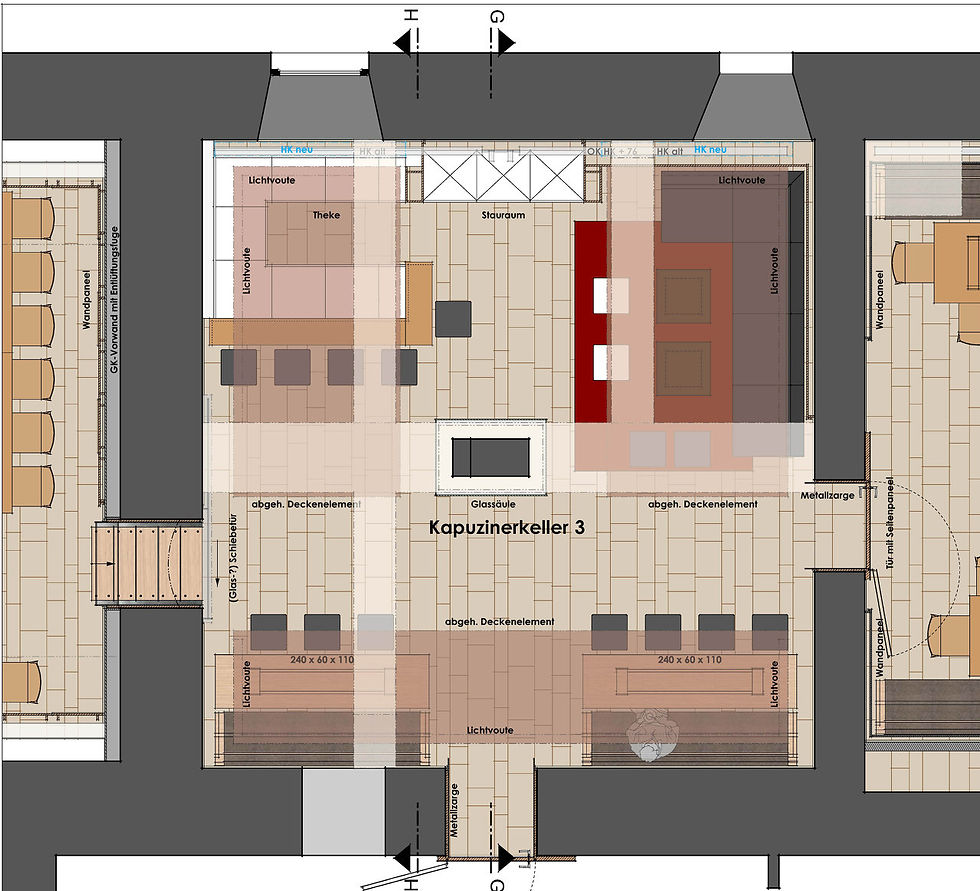 GRUNDRISS KAPUZINERKELLER