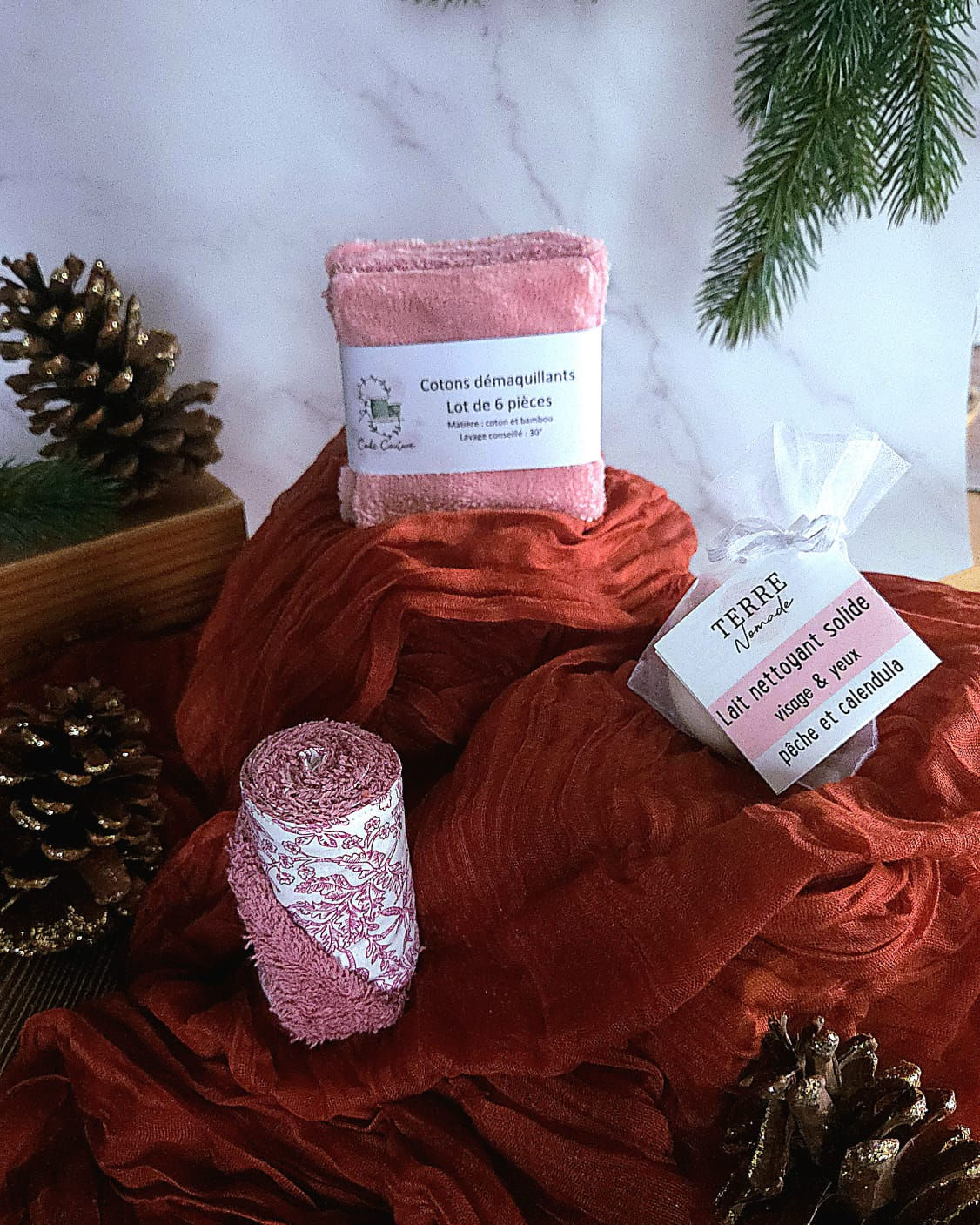 Coffret douceur rose