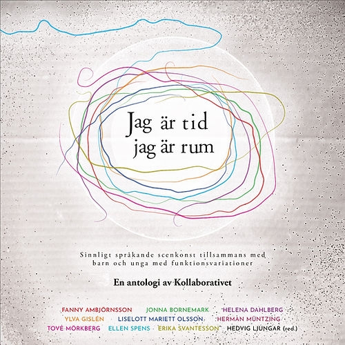 Omslag för Kollaborativets Antologi. Design av Erik Rask.