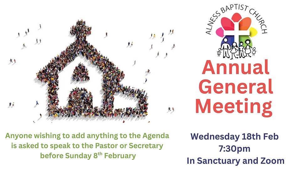 Alness Baptist Church SCIO