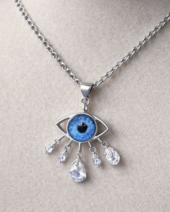 🧿 Talisman Anti Mauvais œil Argent + Sels