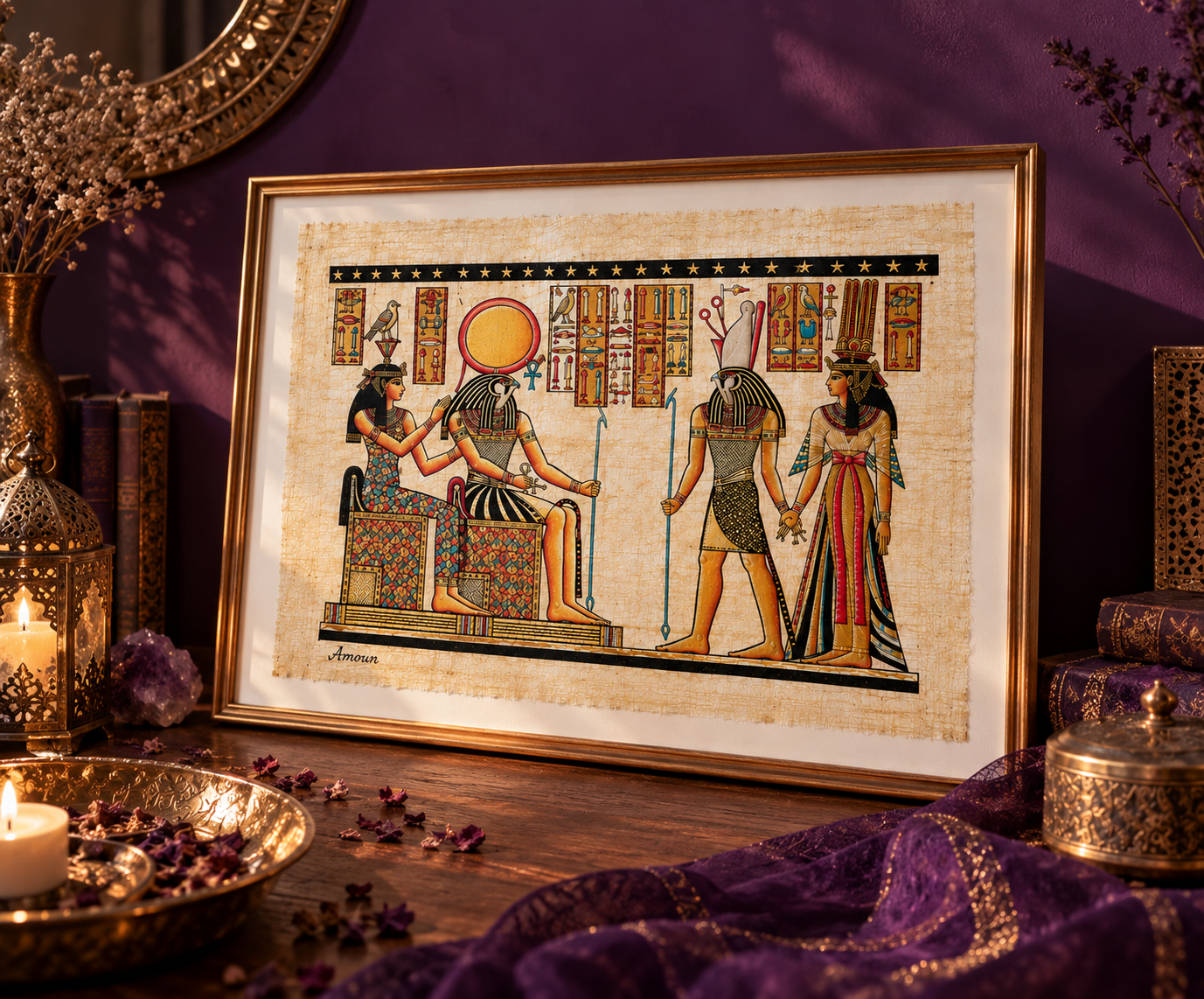 Papyrus Guérison de la blessure du Rejet