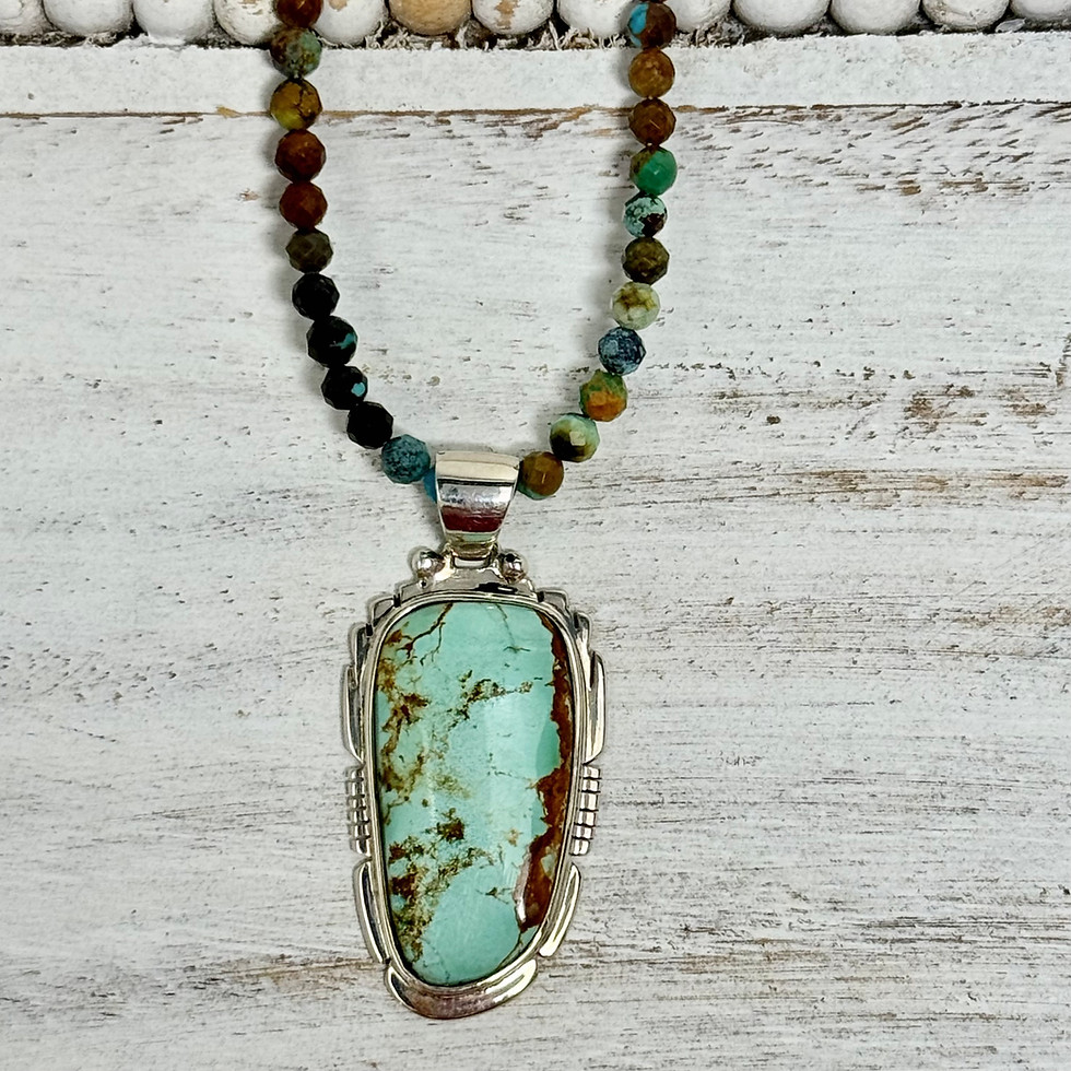 Thumbnail: Crow Springs TurquoisePendant