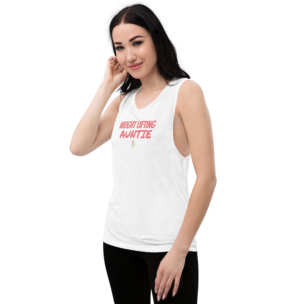 Thumbnail: Weight Lifting Auntie Muscle Tank