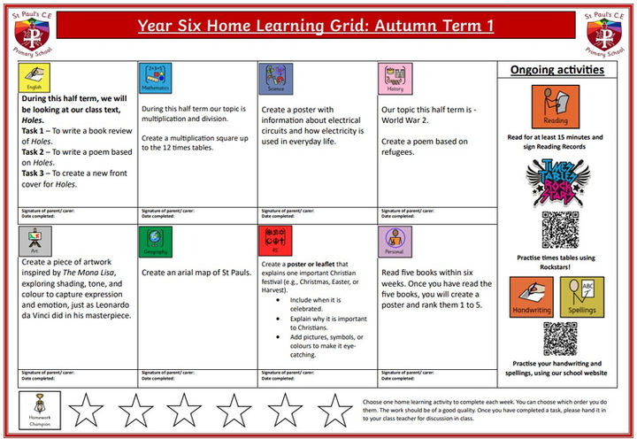 Homework Autumn 1 Year 6.jpg