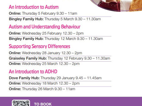 SEND Workshops with the Family Hubs