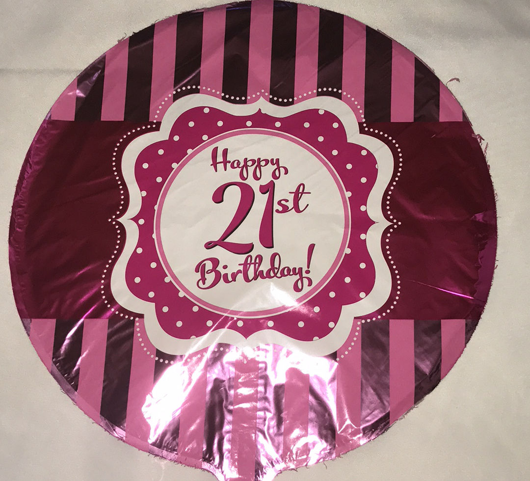 Happy 21st Birthday Pink 