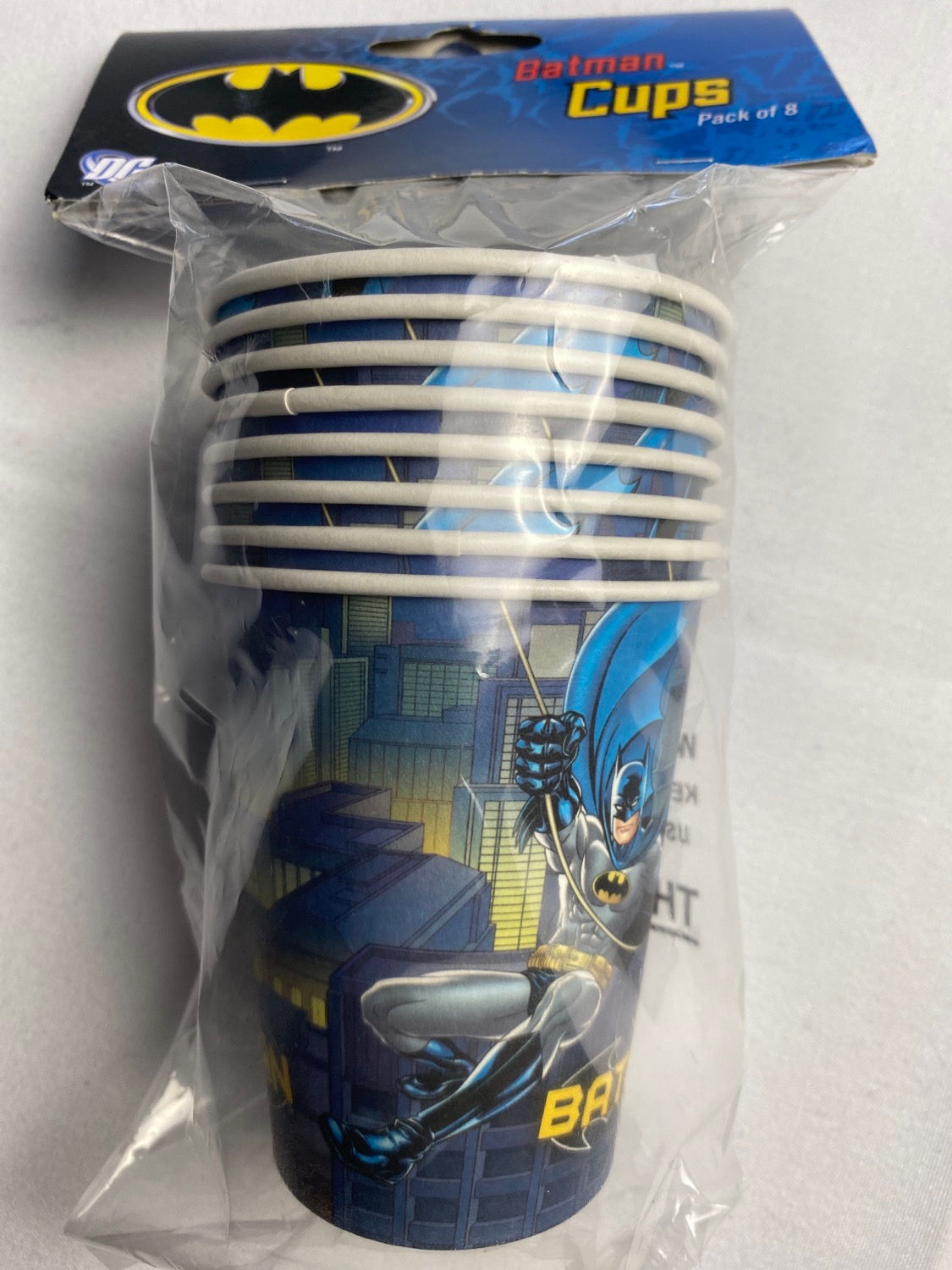 Batman Cups 8 Pack