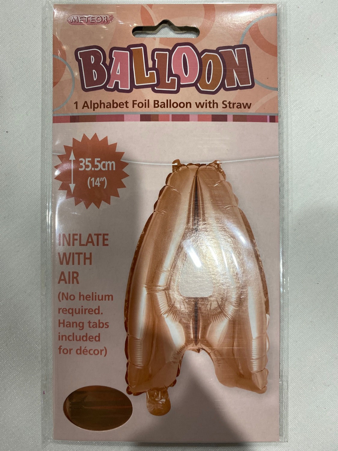 Alphabet Foil Balloon A 35cm