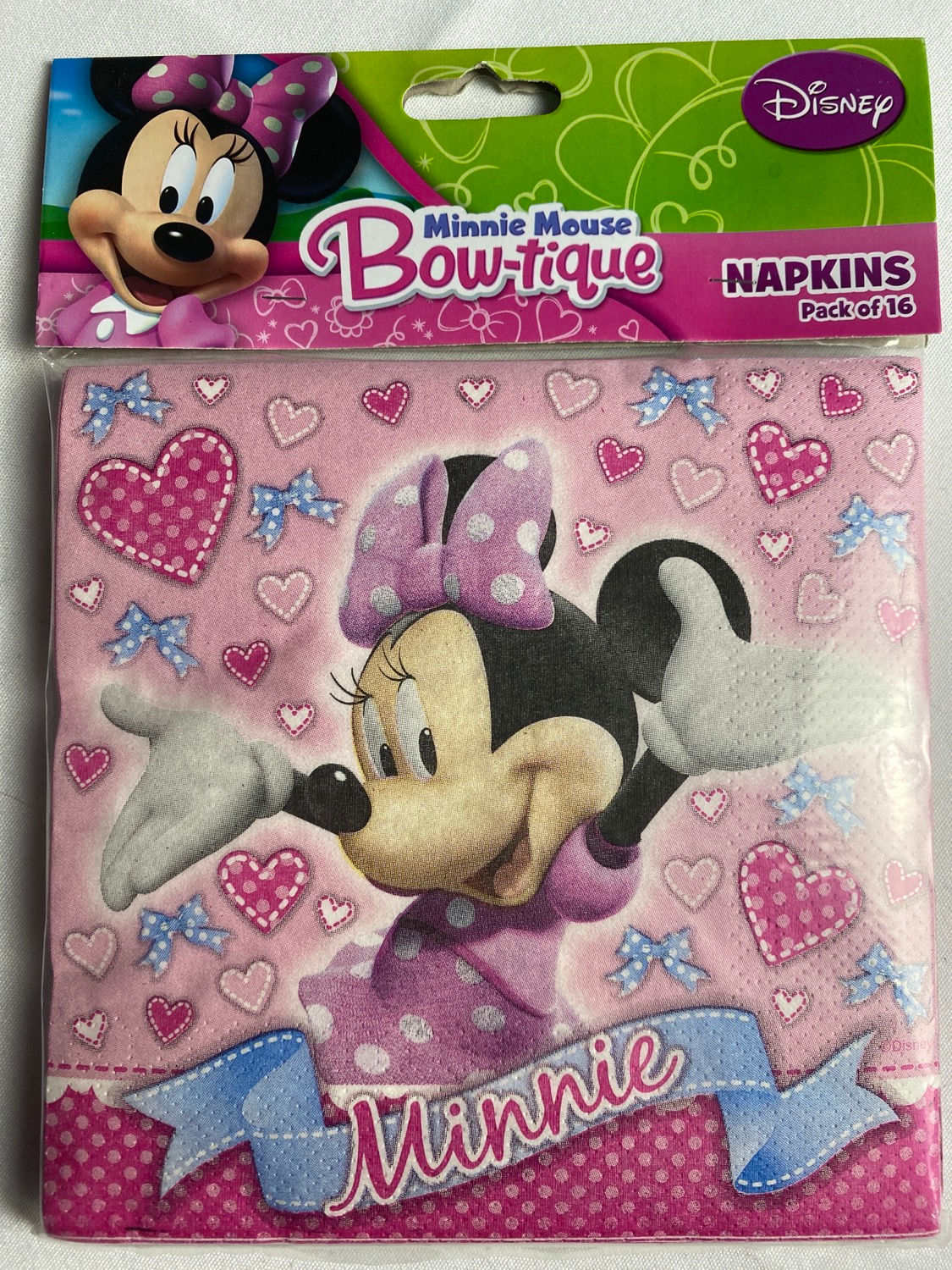 Minnie Napkins 16 Pack