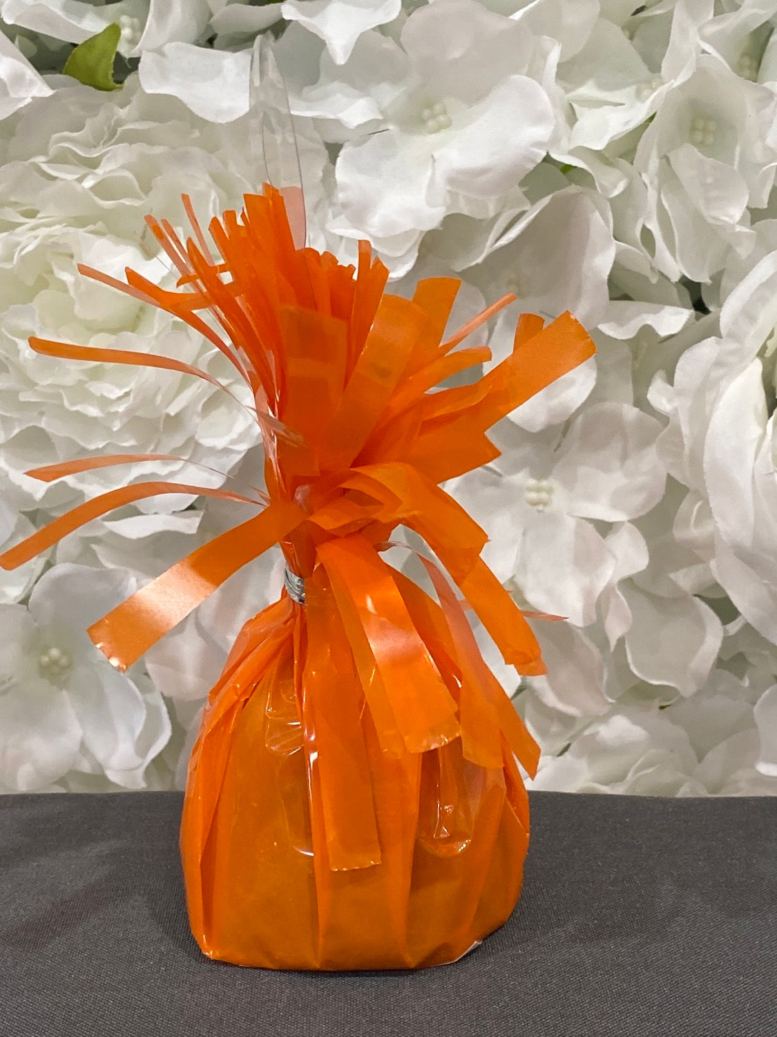 Orange Balloon Weights