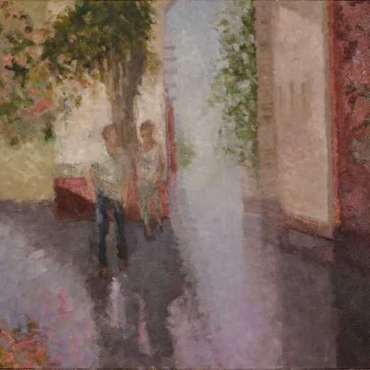 נועה ארבל_זוג ברחוב, יום סגרירי