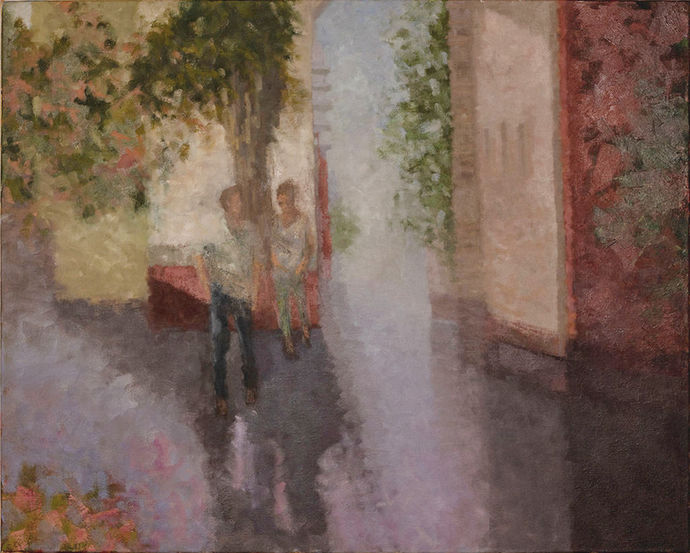 נועה ארבל | ציירת | ציור שמן מופשט - בין דמיון למציאות