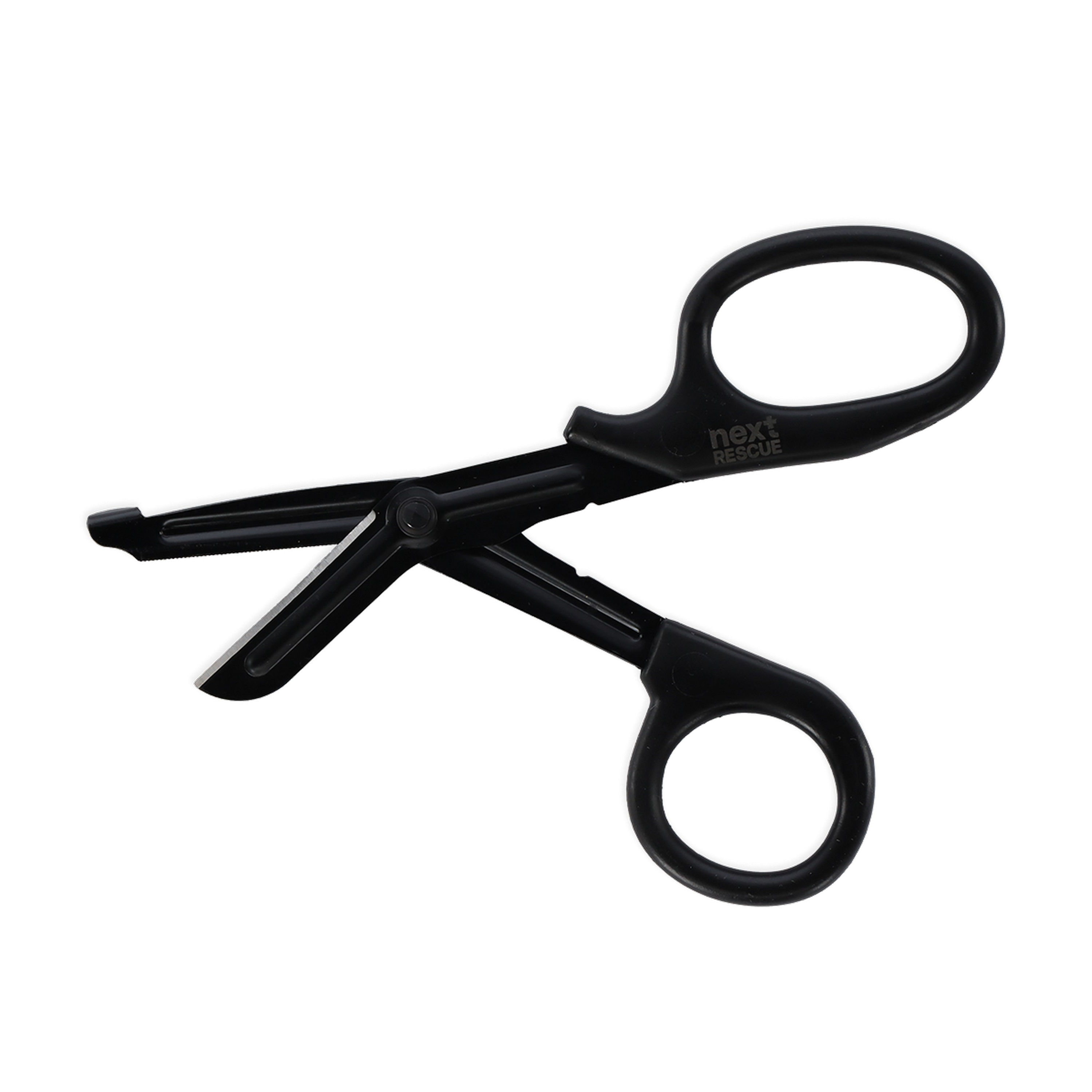 nextRESCUE® taktische Kleiderschere / Traumaschere | Farbe: Black