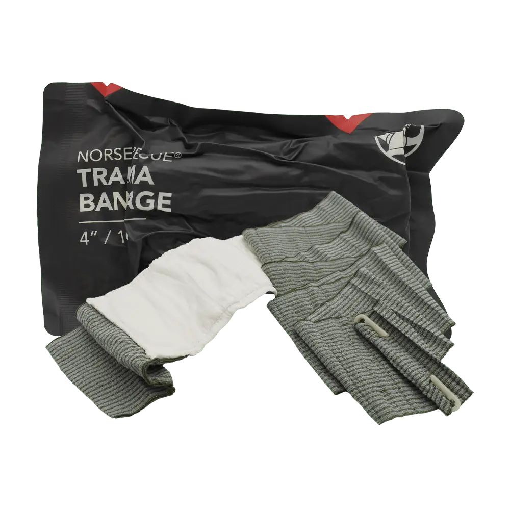 NORSE RESCUE® Trauma Bandage 4″ – Multifunktionaler Notverband