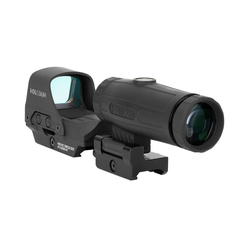 Miniaturbild: Holosun Set: HS510C Reflexvisier + HM3X Magnifier + Premium-Schutzkoffer