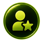 Green customer experience icon representing improved communication and customer satisfaction.