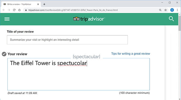 Taking Surveys And Writing Reviews With Confidence. Whether it’s a review about our latest vacation or a survey we need to fill, Lightkey Anywhere can help us complete the task fast and easy regardless of the browser we’re using. Let’s see how it looks when composing a review about our latest vacation. In order to trigger Lightkey Anywhere, you simply need to hold the Alt key and click on the target text box you wish to edit. Lightkey will “spread” itself over that cell enabling you to create your content with its predictive text capabilities. Once finished editing, you hit ‘Enter’ and your content is injected into the target text box.