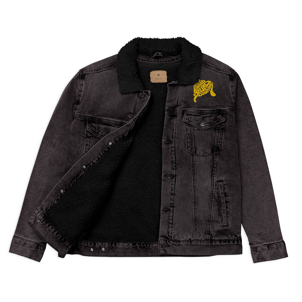 Thumbnail: Liquid Sound Company - Unisex Denim Sherpa Jacket