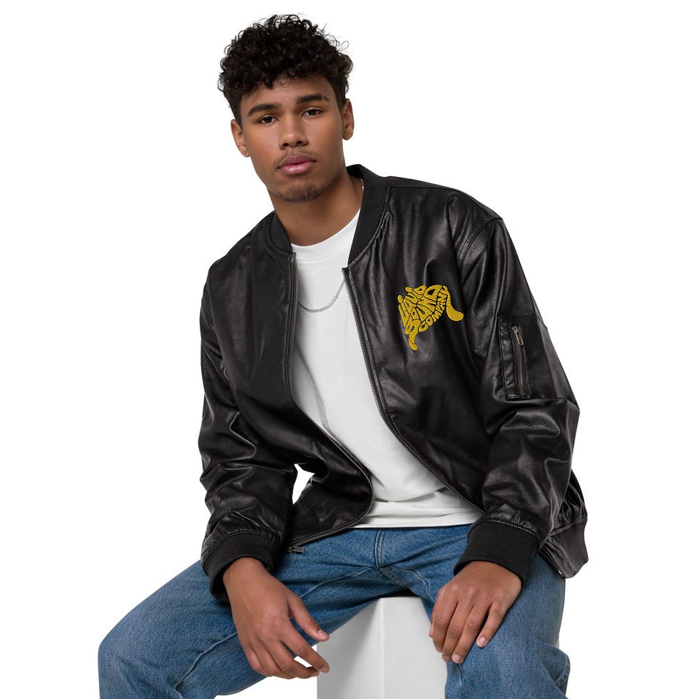Thumbnail: Liquid Sound Company - Leather Bomber Jacket