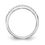 Thumbnail: 14k White Gold & Diamond 0.32ct Engagement Wedding Band