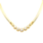 Beautiful 14K Gold 1.36 IGI Certified Diamond Necklace