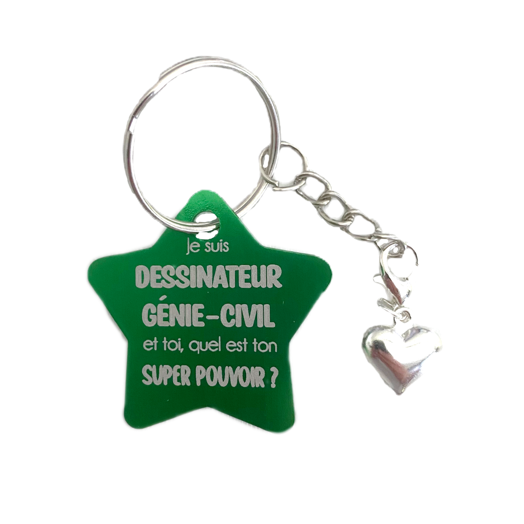 Le porte-clés Dessinateur génie civil