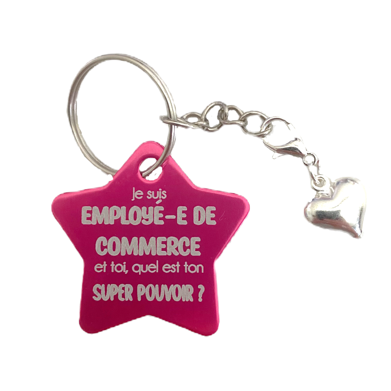 Le porte-clés Employé de commerce