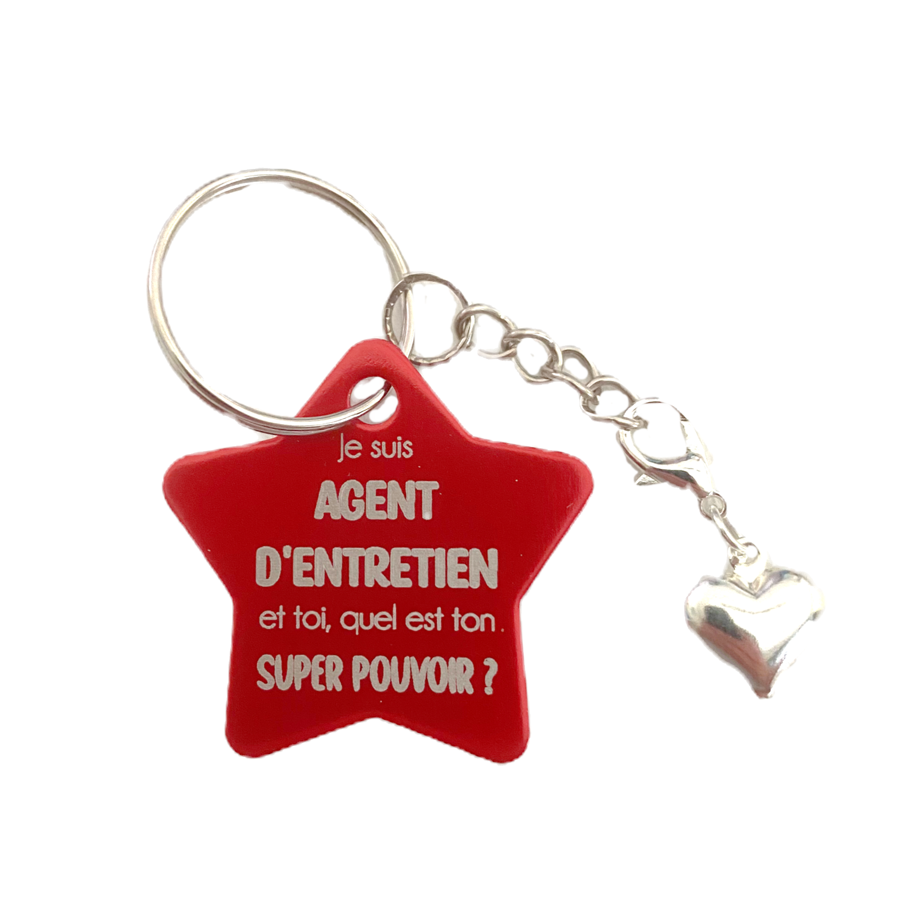 Le porte-clés Agent d'entretien