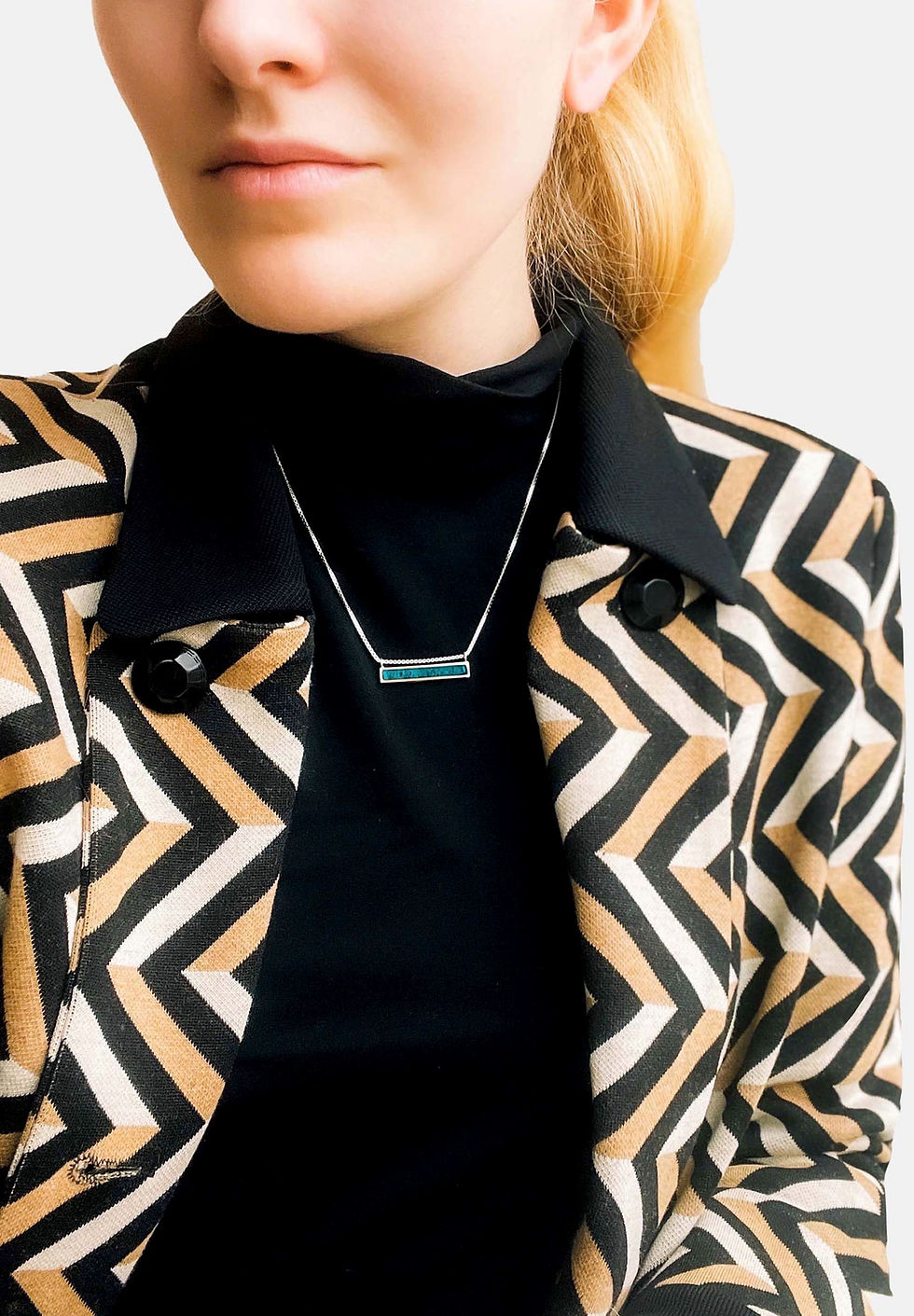 Thumbnail: Horizon Necklace - Petrol