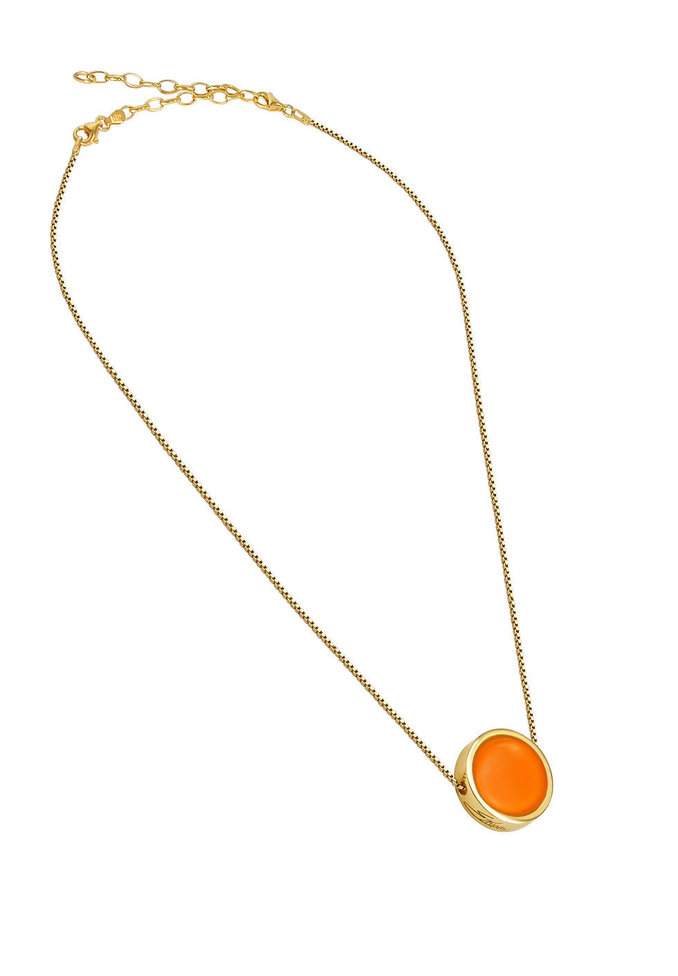 Thumbnail: Arctic Circle Necklace - Tangerine