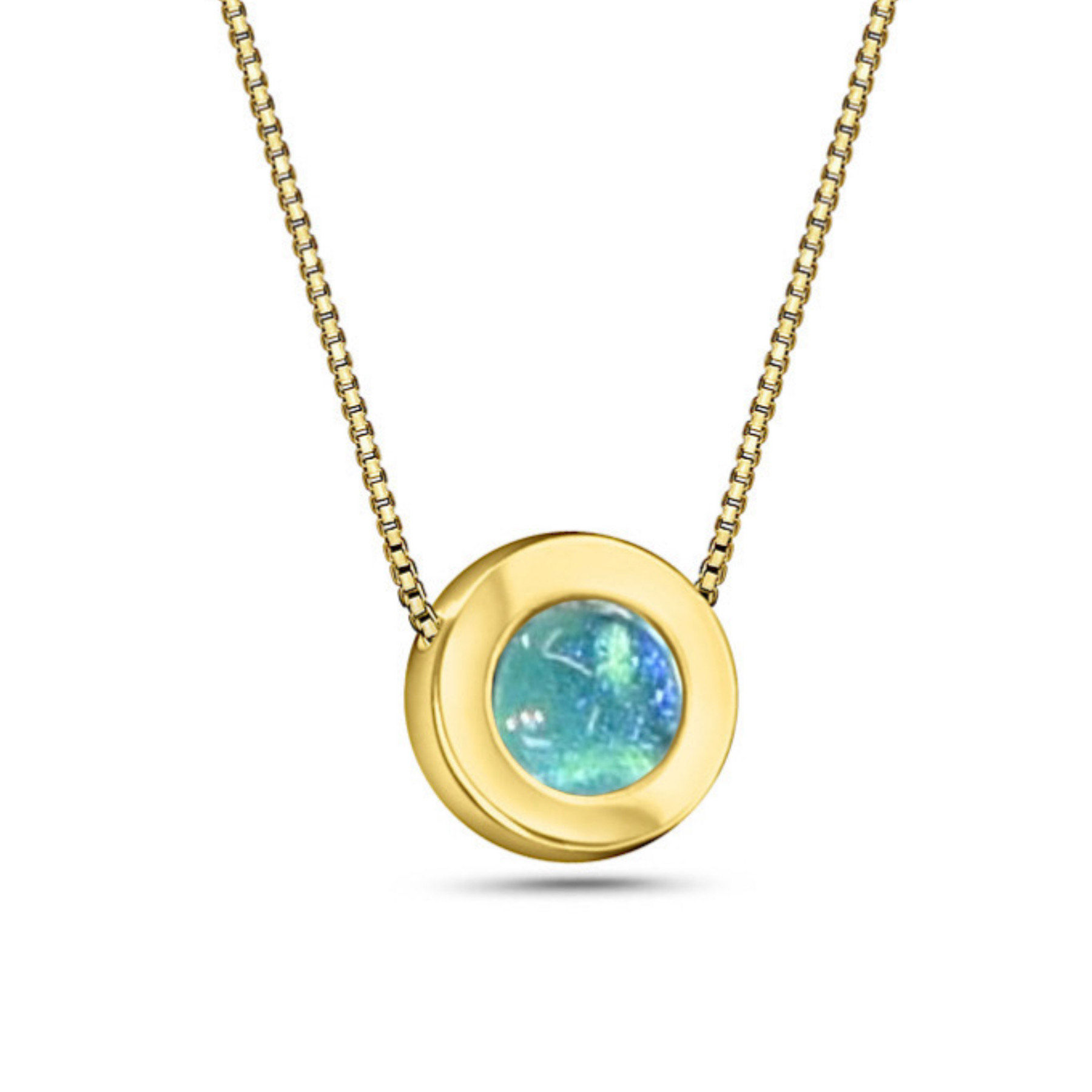 Aurora Necklace Gold - Azur