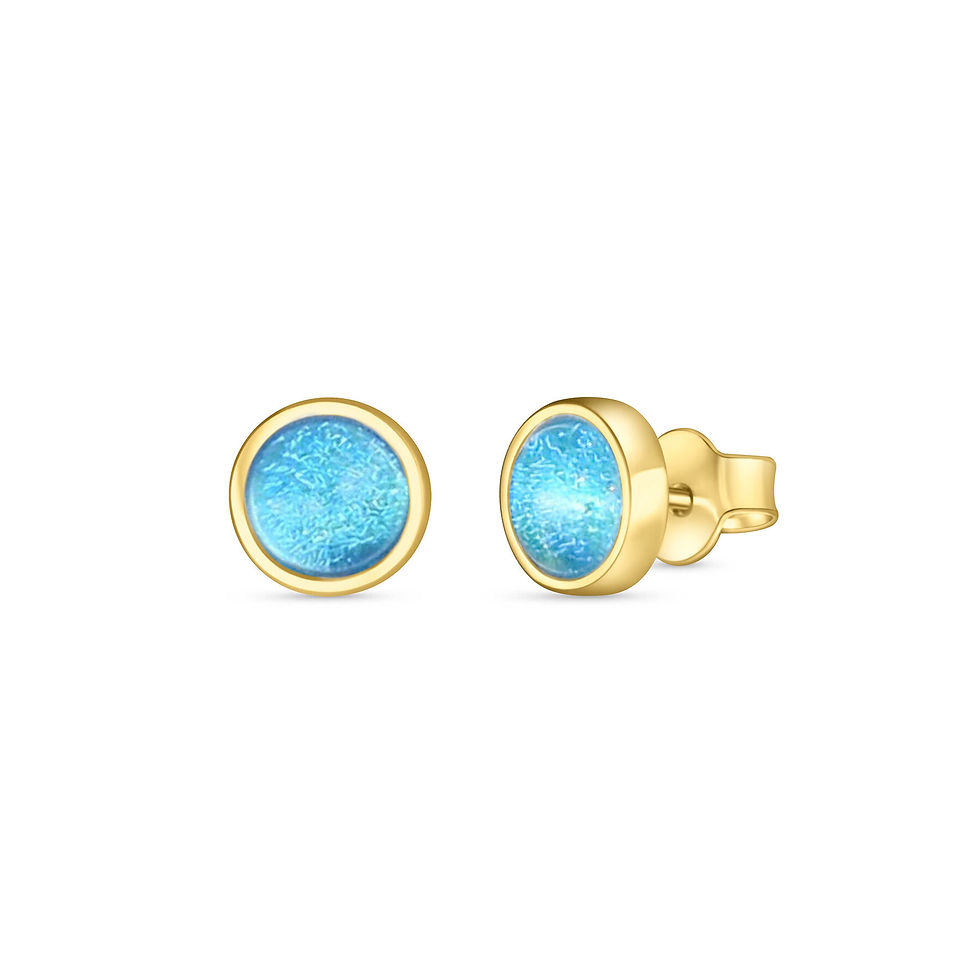 EK Studio Stud - Northern Light Flare Blue
