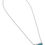 Thumbnail: Horizon Necklace - Navy Blue